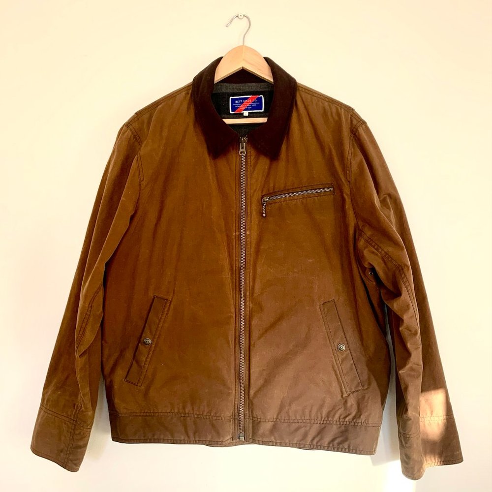 Best Made Cotton Canvas Blanket Lined Jacket